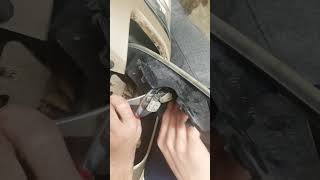 replacing front blinker lights and headlights on a Pontiac Aztek