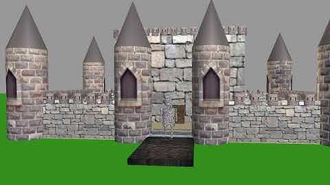 Castle Animation (Anim8or)