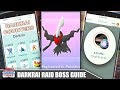 TOP DARKRAI COUNTERS, 100 IVs, BEST MOVES + RAID GUIDE FOR THE DARK MYTHICAL LEGENDARY | Pokémon Go