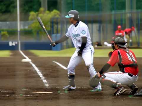 2010.5.29　シーレックスvs.フューチャーズ　稲田直人　第２打席