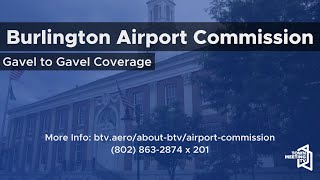 Burlington Airport Commission - 8/5/2026
