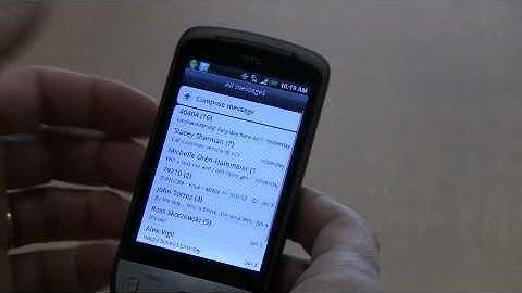 HTC Hero - Social Scenes