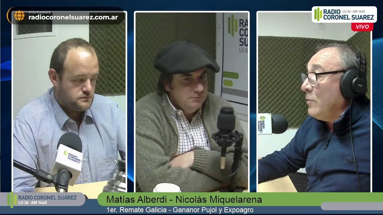 🔴 EN VIVO | Matías Alberdi - Nicolás Miquelarena - 1er. Remate Galicia - Gananor Pujol y Expoagro