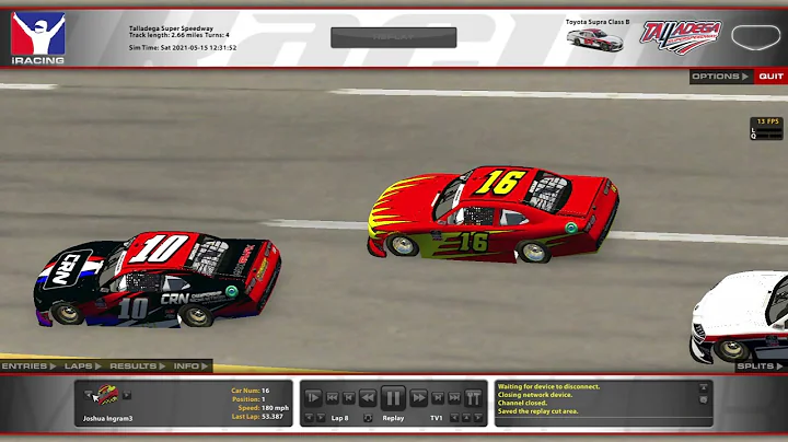 10-16-54 Shootout Season 1 Race 10 Talladega