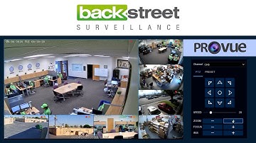 ProVue Video Surveillance System - Custom Viewing Features