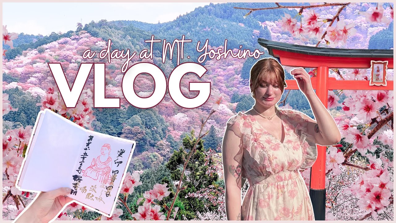 I GOT STUCK IN THE JAPANESE COUNTRYSIDE 🇯🇵 Cherry Blossom Wonderland in Nara, Japan - Mt. Yoshino