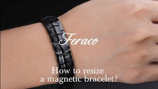 How to resize a magnetic bracelet to your perfect fit?