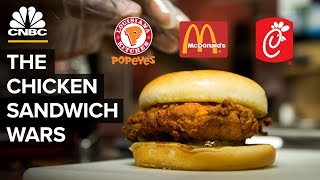 McDonald's, Popeyes, Chick-Fil-A And The Chicken Sandwich Wars