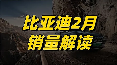 比亞迪2月銷量解讀：19萬超預期，每賣兩輛電車，就有一輛比亞迪 - 天天要聞