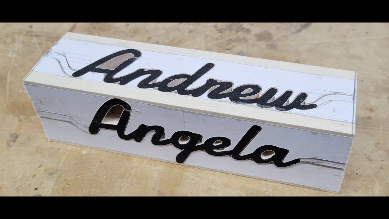 HOW TO MAKE 3D NAMES - YouTube