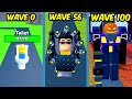 How I Beat Wave 100 Endless Mode In Toilet Tower Defense