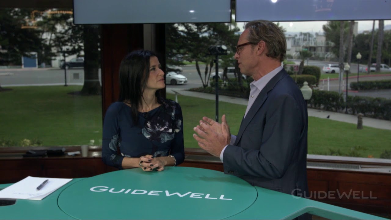 Jeroen Tas in the GuideWell Insights Lounge at 
