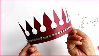 Crown for Dad. How to make paper Crown Happy father's day