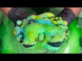 ASMR | Green Ty-D-Bol DUPE?! Blue TyDBol, Xtra Detergent, Yellow Coloring, &amp; More | Sponge Squeezing