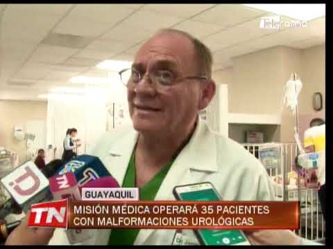 Misión médica operará 35 pacientes con malformaciones urológicas