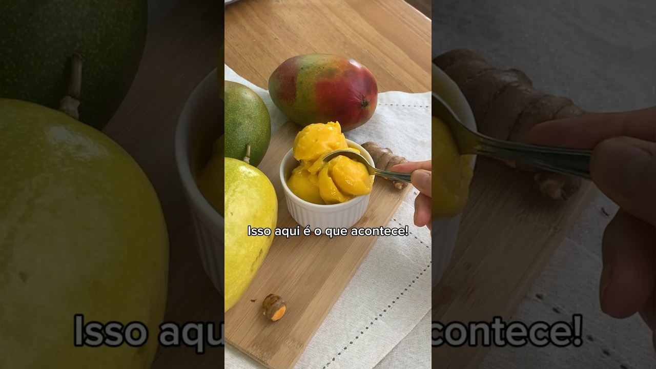 Congele a manga assim e descubra como é saudável! Você vai fazer sempre!