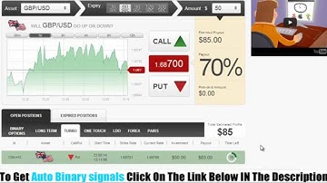 Auto Binary Signals (Main ABS) Video 2 Live Trading -May 21nd 2014