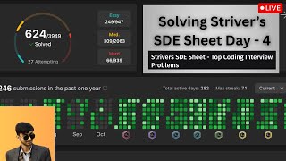 Celebrity SDE Sheet Challenge Day 4 | Solving Linked List Problems Leetcode Profile