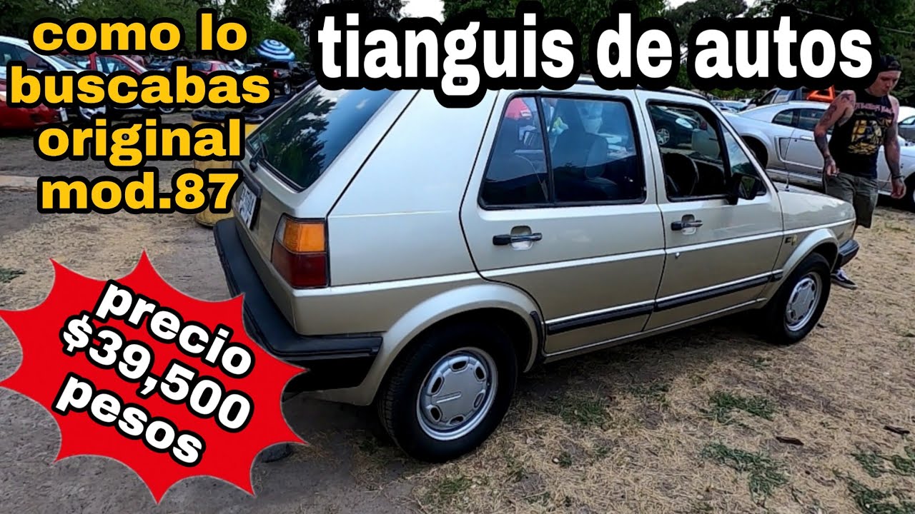 VW Golf MK2 Original AUTOS EN VENTA tianguis de autos usados zona autos  baratos review cars for sale - YouTube