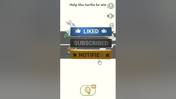 Dop 2 ( Delete one part ) Game Level 73 [ Help the turtle to win ] #dop2  #game #gamer #gameplay