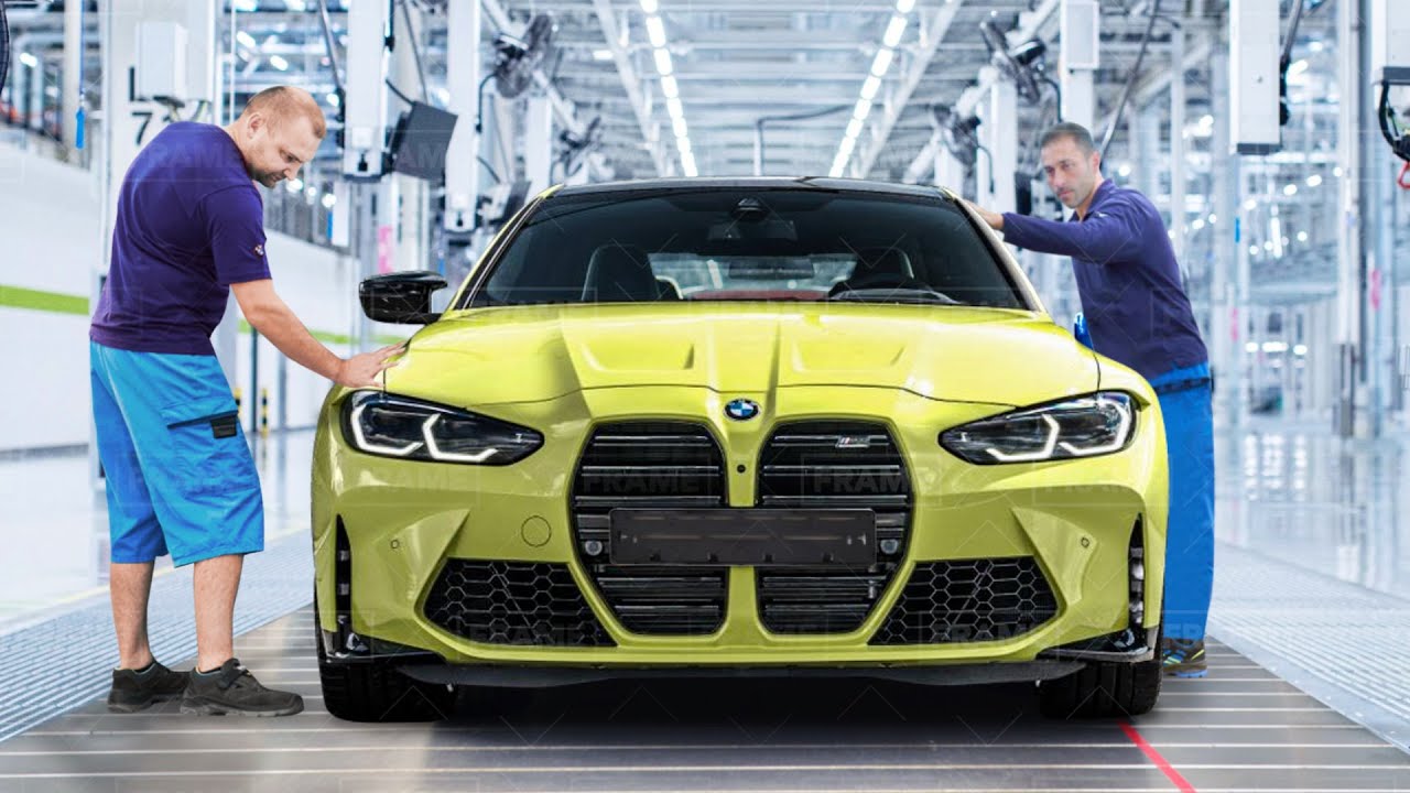 How they Produce the New Super Fast BMW M3 - Production Line 