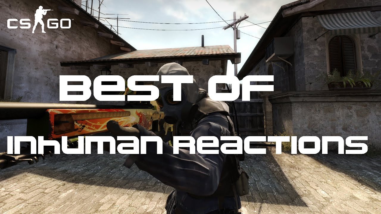 CS:GO - Best of Inhuman Reactions (In official matches) - YouTube