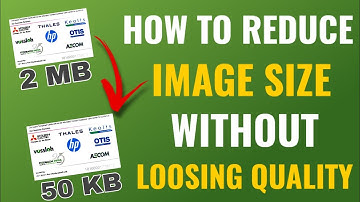 How To Compress Size Of Any Image | Resize Image & Photo From Mb To Kb | English