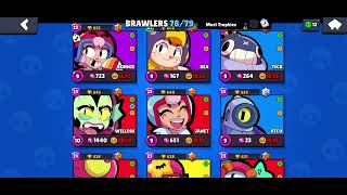 My brawl stars 💯 collection(#skins,#pins,#icons,...) #brawlstars #supercell #collection