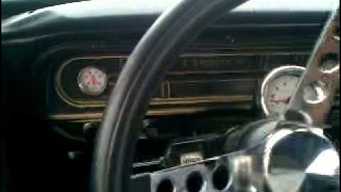 Start up of my 72 F-100 running open headers