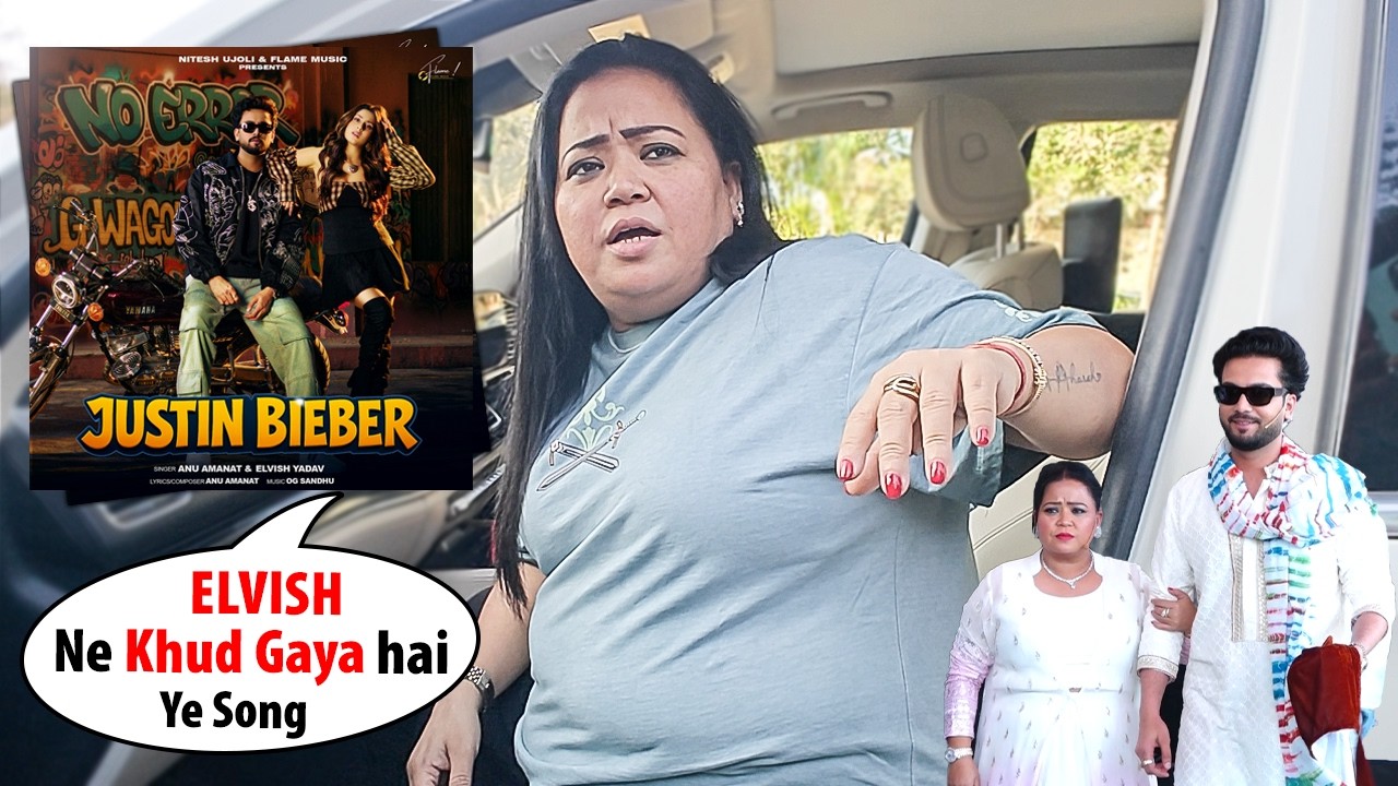 Bharti Singh Reaction On Elvish Yadav Song 'Justin Bieber' With Isha Malviya,Fun With Paps