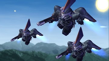 SD Gundam G-Generation Wars - Ginn All Animations