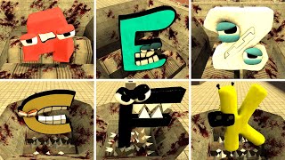 ALL ALPHABET LORE Family TORTURE! In Garry's Mod