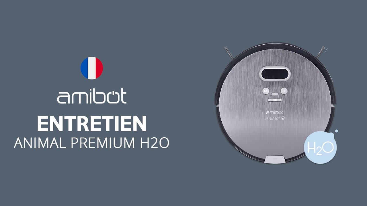 AMIBOT - Animal Premium - J'entretiens mon Robot Aspirateur - YouTube