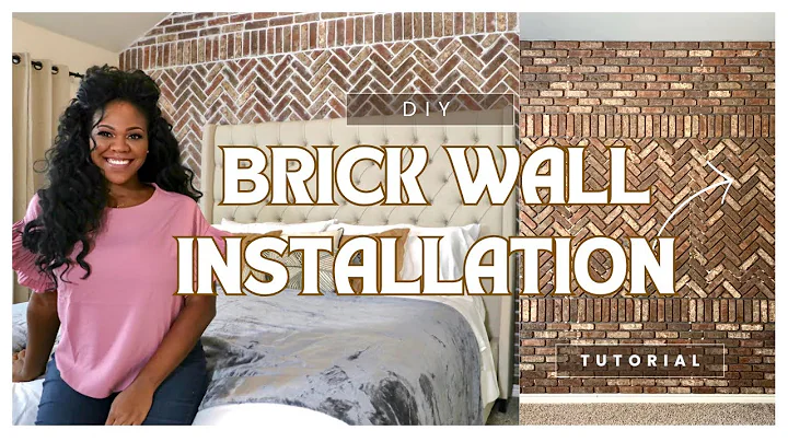 Installing and Grouting A Brick Wall | Old Mill Brick Thin Brick Castle Gate Singles