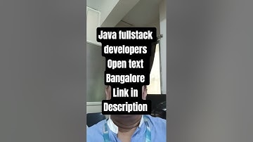 Java Full Stack Developer Jobs in Bangalore | OpenText Hiring 2025