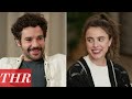 Margaret qualley and christopher abbott discuss sanctuary and strict filming on set  tiff 2022