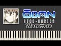 Oban Star Racers: Ending - Waratteta (TV Size) | Piano Tutorial (Synthesia)