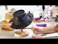 Leather chin strap how to  hats by the 100