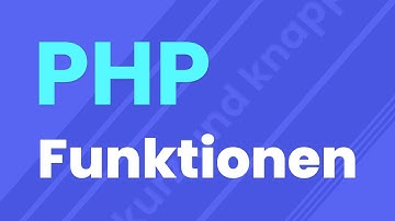 PHP Funktionen | PHP Tutorial Deutsch