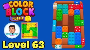 Color block puzzle 3d jam level 63 walkthrough 