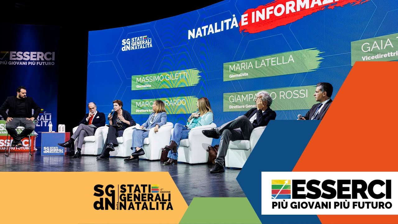 Tavolo: NATALITÀ E INFORMAZIONE - Stati Generali della Natalità 9 Maggio 2024 - 1° Giorno