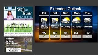 Forecast for Will County Illinois 7/26/2023