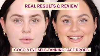 Sunny Honey Self Tan Face Drops Tutorial Complete Guide & Review Coco & Eve