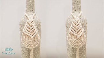 Macrame  Pipa knot - Macrame Decorative Knot