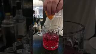 Негрони для барного меню отеля 🥃