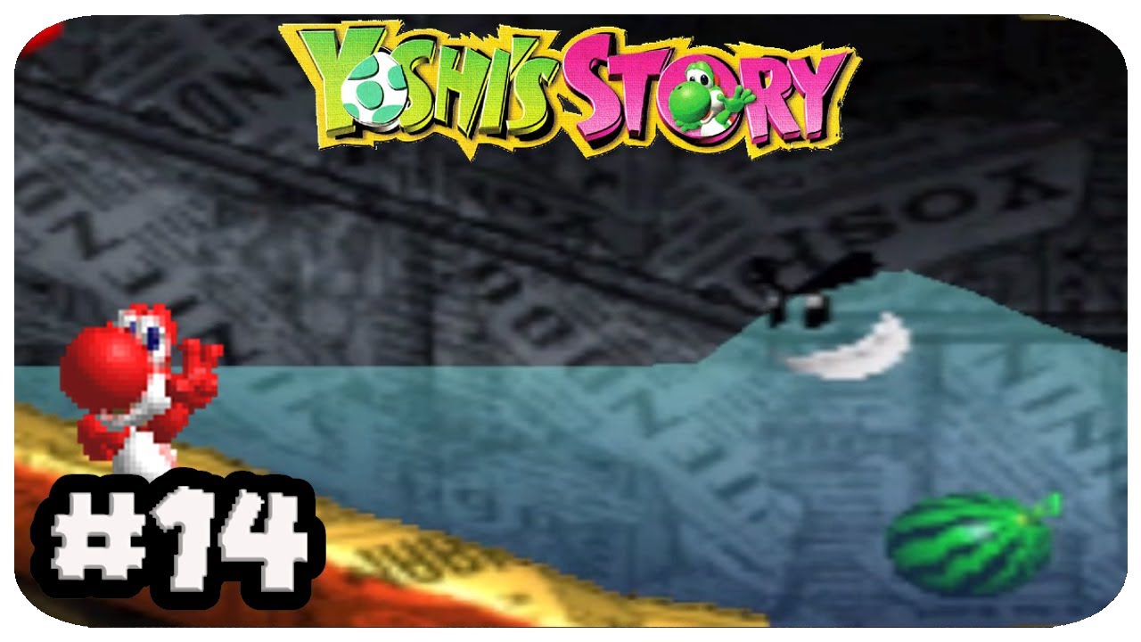Yoshi's Story - Walkthrough Part 14 - Jelly Pipe