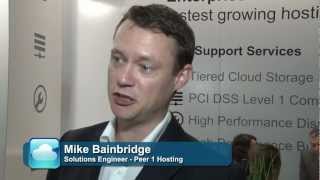 Peer1 Hosting discuss the Cloud World Forum 2012