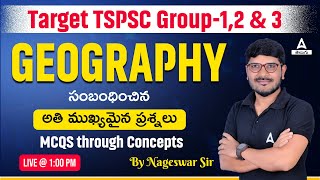 TSPSC Group 1, 2 and 3 | TSPSC Geography Classes in Telugu #2 | Adda247 Telugu