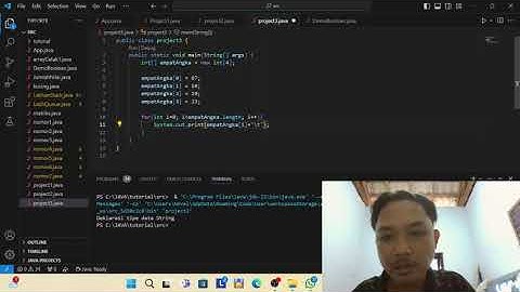 TUGAS 1 PRAKTIKUM STRUKTUR DATA - UNIVERSITAS TERBUKA
