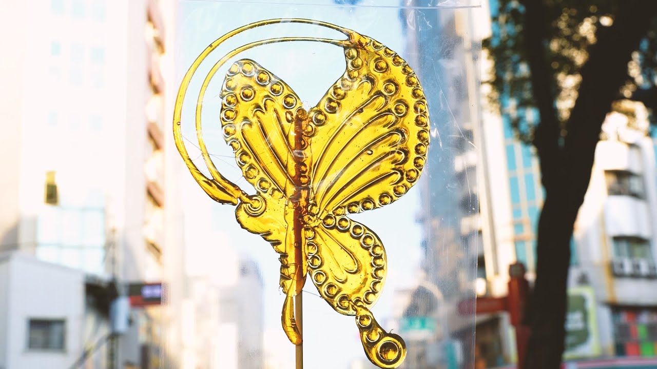 逐漸消失的街頭技藝! 台南畫糖達人/Amazing Skill! Taiwanese Sugar Painting